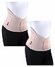 Babyhug XX Large Size Post Maternity Belly Support & Reshaping Corset Belt - Beige pack of 2