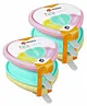Silicone Ice Moulds Pack of 3 -  Pink Blue Peach Combo