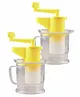 All in One Fruit and Vegetable Juicer Yellow - 350 ml pack of 2