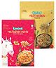 timios Healthy Instant Tomato Red Pasta made with Brown Rice and Corn - 195 g &  Instant Millet Noodles Tomato Flavour - 190 g