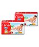 Niine Baby Diaper Pants Medium Size  for Overnight Protection with Rash Control - 34 Pants - (Pack of 2)