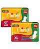 Niine Dry Comfort Ultra Thin XL Sanitary Pads With Fluid Lock Gel Technology - 40 Pieces - (Pack of 2)