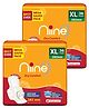 Niine Dry Comfort XL Sanitary Pads - 36 Pieces - (Pack of 2)