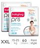 Babyhug Pro Bubble Care Premium Pant Style Diapers X Extra Large - 30 Pieces - (Pack of 2)