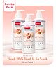 Babyhug Advanced Sensitive Peach Milk Head-to-Toe Wash - 200ml (Pack of 3)