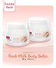 Babyhug Advanced Sensitive Peach Milk Body Butter - 200g (Pack of 2)