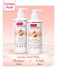 Babyhug Advanced Sensitive Peach Milk Combo of Shampoo - 200ml & Head-to-Toe Wash - 200ml
