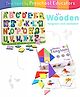 Intelliskills Wooden Tangram & Hide N Seek Alphabet Tray  Multicolor