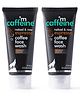 mCaffeine Coffee Face Wash for Fresh & Glowing Skin 75 ml Pack of 2
