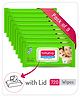 Babyhug Premium Baby Wipes with Lid 80 Pieces - Pack of 9