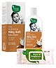 Mother Sparsh Daily Moisturizing Milky Soft Baby Wash - 200 ml & Plant Powered Natural Baby Wipes With Grapefruit Extract - 60 Pieces