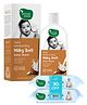 Mother Sparsh 99 % Pure Water (Unscented) Baby Wipes. Pack of 2 - 72 Pieces Super Saver Pack & Daily Moisturizing Milky Soft Baby Wash - 200 ml