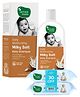 Mother Sparsh 99 % Pure Water (Unscented) Baby Wipes. Pack of 2 - 72 Pieces Super Saver Pack & Daily Moisturizing Milky Soft Baby Shampoo - 200 ml