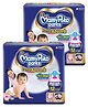 MamyPoko Extra Absorb Pants Style Diapers Medium - 74 Pieces - (Pack of 2)