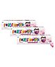 PediflorKidz Anticavity Fluoride Vegan Friendly Bubble Gum Flavor Toothpaste -70 g (Pack of 3)