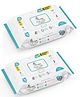 R for Rabbit Feather Aqua Wipes - With Calendula Extract - Pack of 2 -156 Pieces