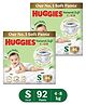 Huggies Natural Soft Premium Baby Diaper Pants Small 46 Pieces  - (Pack of 2)