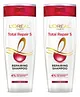 L'Oreal Paris Shampoo, For Damaged and Weak Hair - 650 ml (Pack of 2)