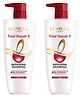 Loreal Paris Total Repair 5 Repairing Shampoo With Keratin XS - 1 Litre Pack of 2