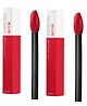 Maybelline New York Matte Liquid Lipstick 220 Ambitious - 5ml (Pack of 2)