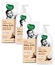 Mother Sparsh Milky Soft Daily Moisturizing Tear  Free Baby Head to Toe Wash-300 ml (Pack of 2)