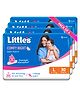 Little's Comfy Baby Standard  Pant Style Diaper Large - 30 Pieces - (Pack of 4)
