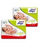 Little Angel Extra Dry Baby Pants Diaper Medium  (M) - 74 Pieces - (Pack of 2)