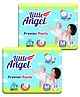 Little Angel Premier Pants Baby Diaper Medium  (M) - 28 Pieces - (Pack of 2)