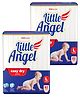 Little Angel Easy Dry Pull-up Diaper Pants Large  (L) - 62 Pieces - (Pack of 2)