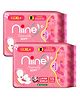Niine Naturally Soft Ultra Thin XL plus Sanitary Napkins for Heavy Flow  15 Pads with Free Biodegradable Disposal Bags - (Pack of 2)