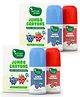 Mother Sparsh Jumbo Crayons Roll-On Handwash Pack of 2 - Red & Blue (Pack of 2)
