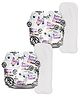 Mother Sparsh Baby Nappers No Evil Eye Cloth Diaper Free Size - Multicolour (Pack of 2)