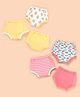 Bonfino Premium 100% Organic Cotton Padded Training Pants Honey Bee Print - Yellow (Size 1) & Bonfino Premium 100% Organic Cotton Padded Training Pants Macaroon Print - Pink (Size 1)