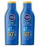 Nivea Kids Moisturizing Lotion SPF 50 - 200 ml (Pack of 2)