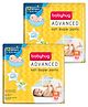 Babyhug Advanced Pant Style Diapers Medium (M) Size Monthly Box Pack - 152 Pieces (Pack of 2)