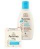 Aveeno baby daily moisture wash & shampoo 100 ml & Moisture Hydrating Facial Gel (Cream) 60g