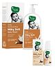 Mother Sparsh Ultra Light Milky Mineral Baby Sunscreen- with UVA & UVB rays protection 50g And Milky Soft Daily Moisturizing Baby Body Wash-300 ml