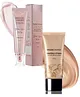 FACES CANADA Glow Getter Makeup Kit - Rose Gold Strobe Cream (30ml) & Peaches N Cream Tinted Moisturizer - Light (35g)