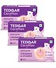 Tedibar Ceramax Bathing Bar 75 g Enriched with Ceramides & Vitamin E 100% Soap Free| Skin friendly pH By Torrent Pharma (Pack of 3)