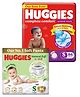Huggies Wonder Pants Small (S) Size Baby Diaper Pants with 5 in 1 Comfort - 86 Pieces and Huggies Natural Soft Premium Baby Diaper Pants, Small Size (4-8 Kgs), Pack of 46