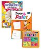 Toddler Fun & Learning Combo Colors, Superheroes & Painting Books for Early Skills (Pack of 3)