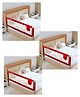 LuvLap Comfy Bed rail Red (Pack of 3)