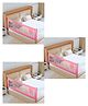 LuvLap comfy Bed rail Pink Winter Bear (Pack of 3)
