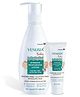 Venusia Baby Intensive Moisturizing Cream for Dry & Ultra Dry Skin With Cocoa Aloe Mango & Shea Butters-75g&Moisturizing Lotion for Dry&Ultra Dry Skin Contains Cocoa Aloe Mango & Shea Butters -300g