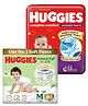 Huggies Natural Soft Premium Baby Diaper Pants (M Size- 60 Pieces) & Huggies Complete Comfort Wonder Pants (M Size- 76 Pieces)