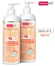 BabyhugPro Sensitive pH 5.5 Peach Milk Shampoo - 400 ml - Pack of 2