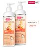 BabyhugPro Sensitive Peach Massage Oil - 200 ml - Pack of 2