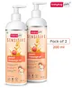 BabyhugPro Sensitive Peach Massage Oil - 200 ml - Pack of 2