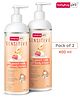 BabyhugPro Sensitive pH 5.5 Peach Milk Lotion - 400 ml - Pack of 2