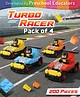 Intelliskills 4-in-1 Turbo Racer: Build Your Own Cars Combo | 200 Pieces: 4 Cars (Blue, Yellow, Red, Orange)| STEM Building Blocks Construction Set | BIS Certified | Educator Recommended | For Giftin
